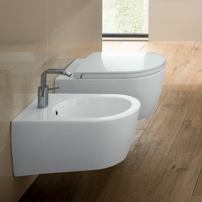 Bideu suspendat Hatria, Fusion, alb, 00Y1D901 [3]