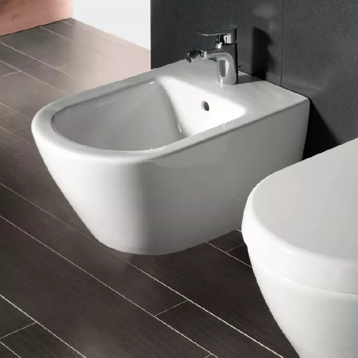 Bideu Villeroy & Boch Subway 2.0, suspendat, CeramicPlus, alb, 540000R1 [5]