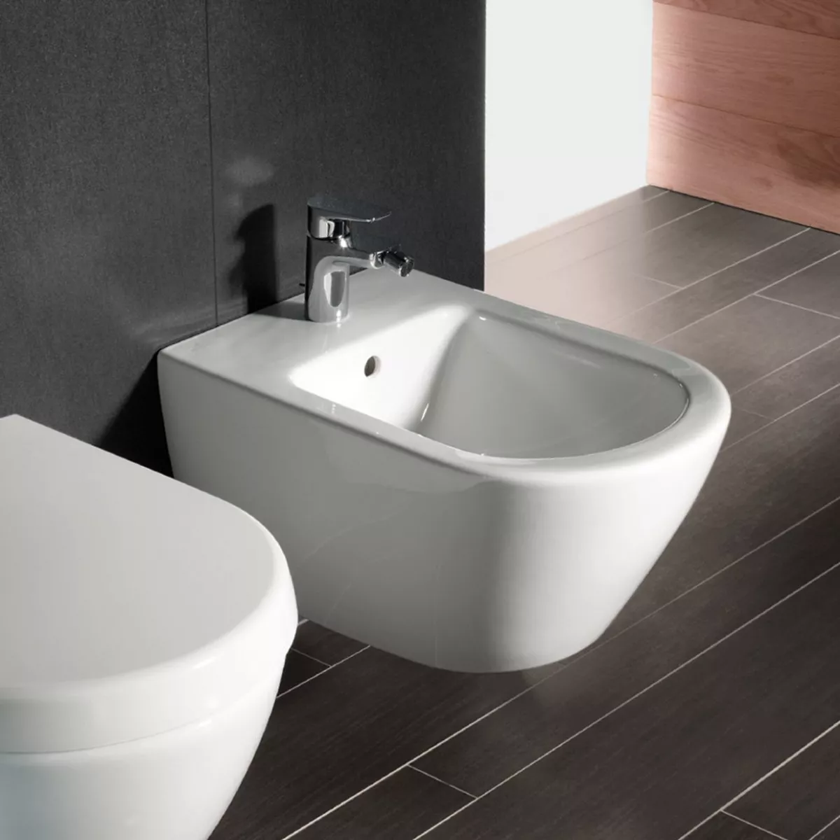 Bideu Villeroy & Boch Subway 2.0, suspendat, CeramicPlus, alb, 540000R1 [6]