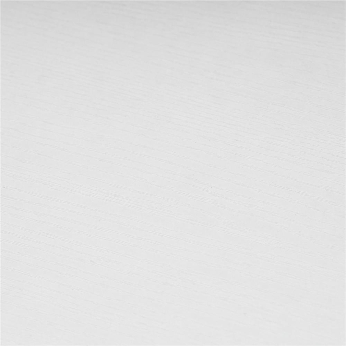 Birou cu blat MDF si cadru metalic, 100x50x76 cm, alb [18]