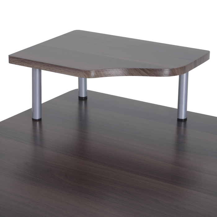  birou din lemn, pentru calculator,152x60x80cm, maro [9]