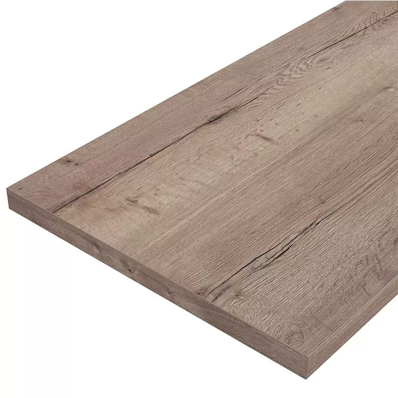 Blat lavoar Defra, 906 x 457 x 32 mm, mat, maro, 001-F-09023 [2]