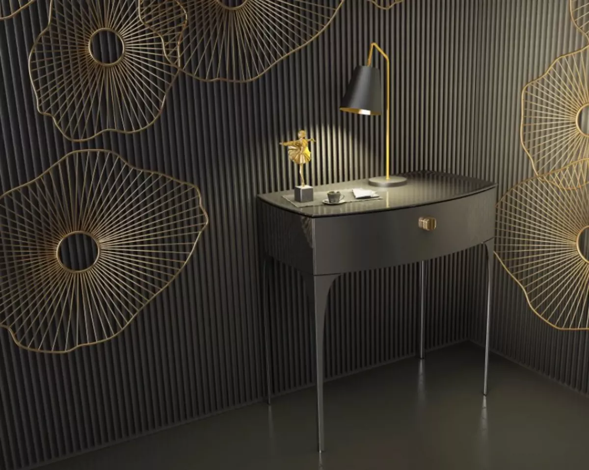 Blat lavoar Oristo Louis, 816 x 477 mm, negru, 50-B-82-7 [2]