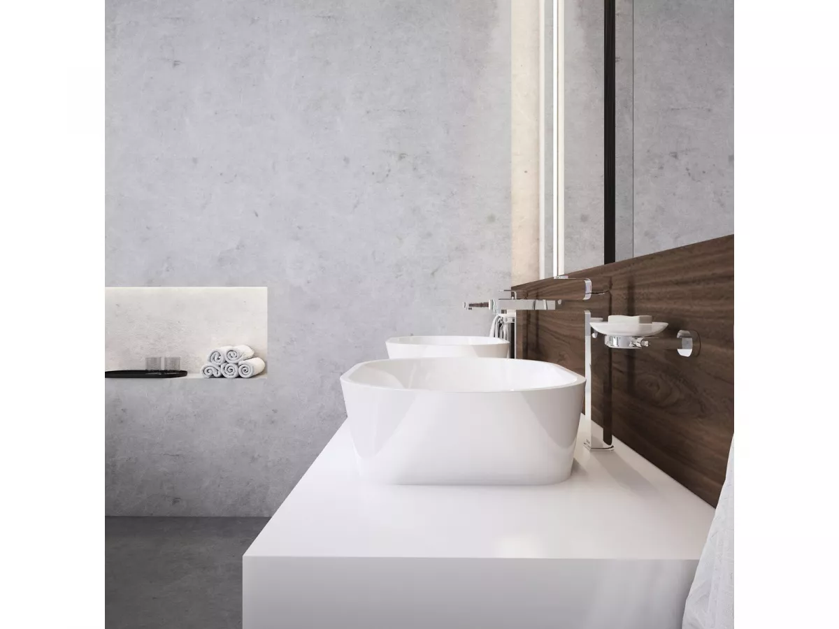 Blat lavoar Ravak Moon, 1000 x 550 x 70 mm, mat, alb, X000000840 [6]