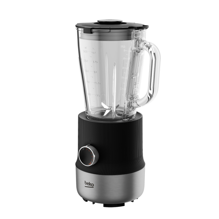 Blender BEKO TBN81808BX, 1.5l, 800W, 6 Trepte Viteza, Negru-Argintiu [3]