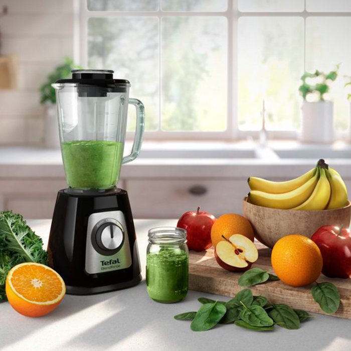 Blender BlendForce 2 BL438831, tehnologie Powelix, 800 W, 6 lame inox, 3 programe inteligente, Air Cooling, Smart Lock,  Easy Safety, Easy Clean, 2 ac [6]