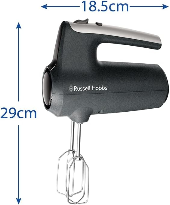 Blender de mana 3 in 1 Russell Hobbs 27141-56 Desire, 500W, 2 viteze + puls, vas tocare 500ml, fara BPA, Gri Carbune Mat [8]