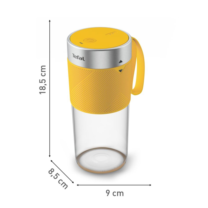Blender portabil Tefal Lightmix BL1C0230, 300 ml, 2 lame, 20.000 rpm, acumulator 1200 mAh, rezultate in 40 secunde, pana la 11 cicluri per incarc [4]