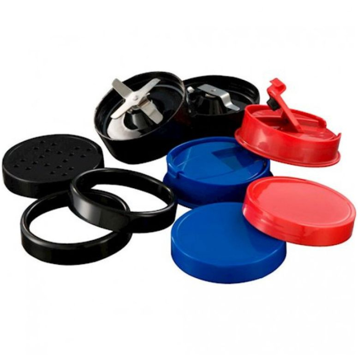 Blender Russell Hobbs Nutri Boost, 700W, recipient sport 600ml, lame inox, capac etans, negru [4]