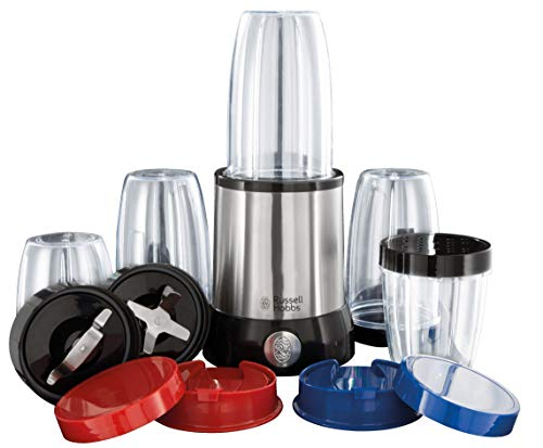 Blender Russell Hobbs Nutri Boost, 700W, recipient sport 600ml, lame inox, capac etans, negru [2]