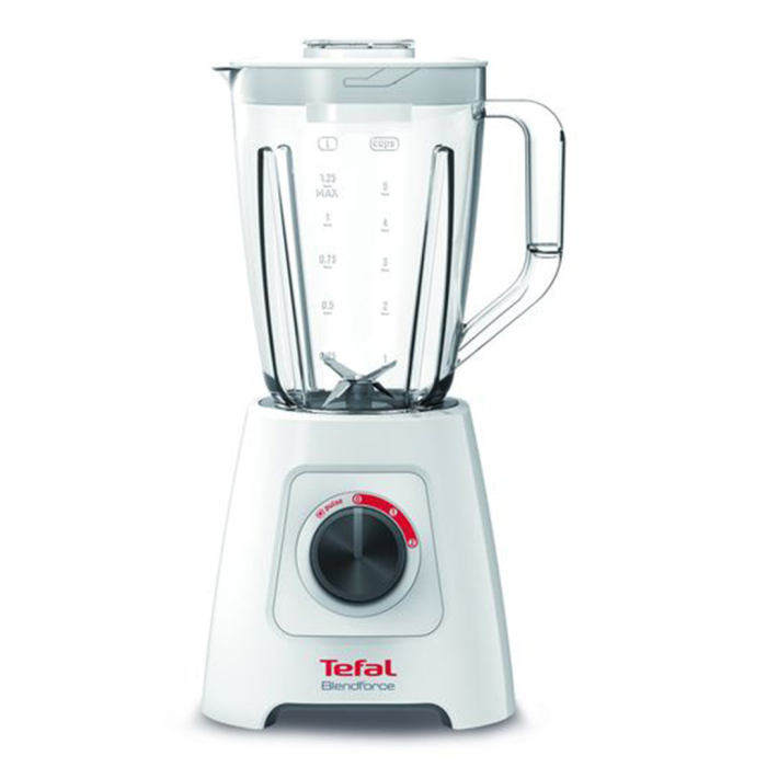 Blender Tefal BlendForce 2 BL420131, 600W, 4 lame, 2 trepte viteza, 2L, Alb [2]