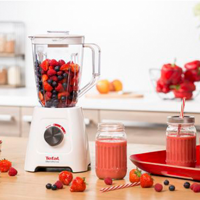 Blender Tefal BlendForce 2 BL420131, 600W, 4 lame, 2 trepte viteza, 2L, Alb [7]