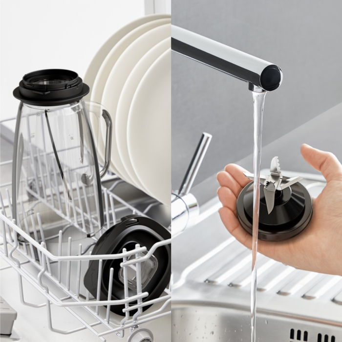 Blender Tefal Blendforce BL5958F0, 800 W, 1.9 L, 2 trepte viteza + Pulse, 6 lame Powelix 3D, tehnologie Powelix Cyclonic, vas din sticla termorezisten [8]