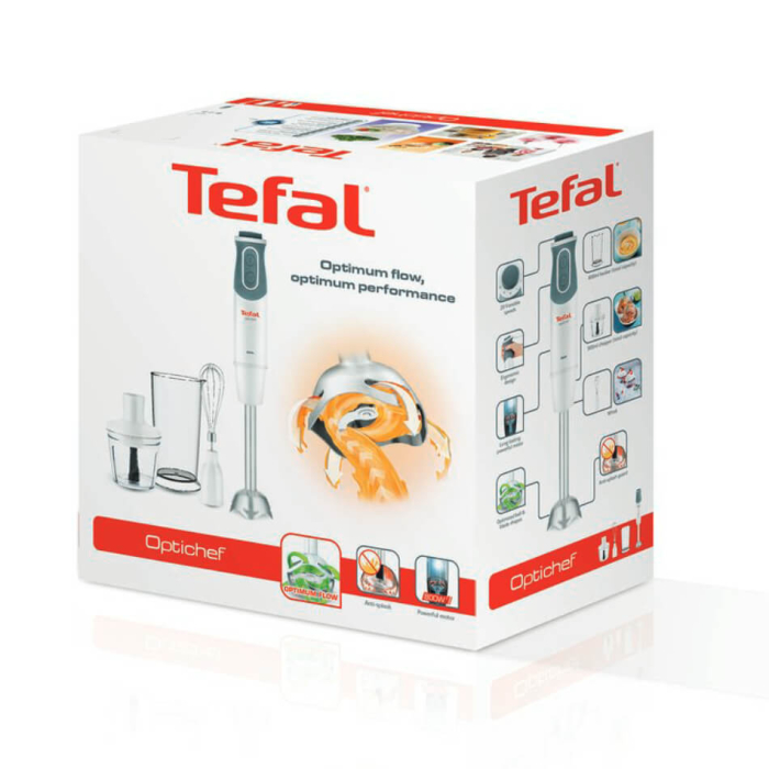 Blender vertical Tefal Optichef HB643138, 800W, pahar 800 ml, tocator 500 ml, tel, functie pulse, functie turbo, lame Powelix, 20 trepte de viteza [7]