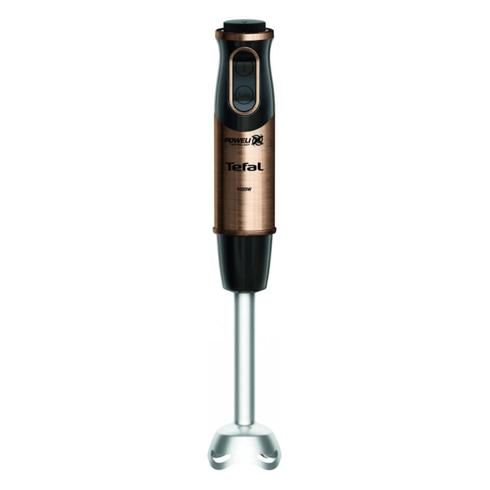Blender vertical Tefal Quickchef Coppertinto 3 în 1 HB656G10, 1000W, tehnologie Powelix, 20 trepte viteza, picior din inox, negru & maro [3]