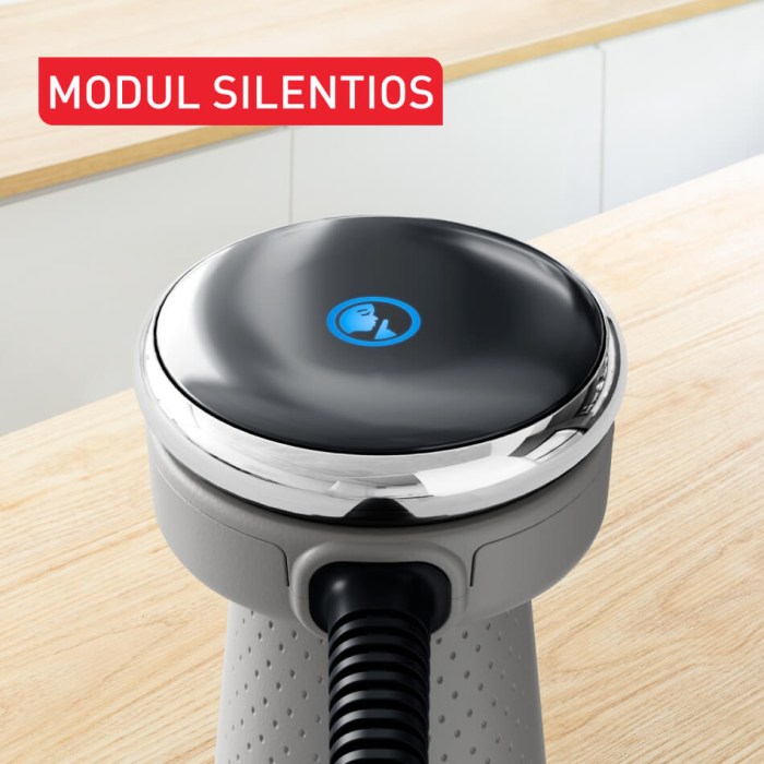 Blender vertical Tefal Quickchef+ HB67MB30, 1000W, 20 trepte de viteza si functie Turbo, inox, 4 lame, gri & argintiu [6]