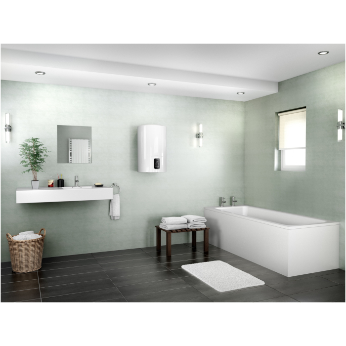 Boiler electric Ariston Lydos Plus 50, 1800 W, 50l, Display Soft Touch, Tehnologie WaterPlus, Eco Evo, TitanShield, Programare saptamanala, Rezervor emailat cu Titan, Alb [5]