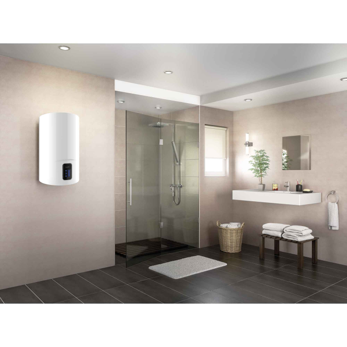 Boiler electric Ariston Lydos WiFi 50, 1800 W, 50l, conectivitate Wi-Fi, Tehnologie WaterPlus, Eco Evo, TitanShield, Rezervor emailat cu Titan, Alb [5]