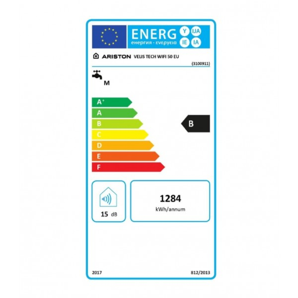 Boiler electric Ariston Velis Tech Wifi 50 EU, capacitate 50 l, functie Wi-Fi [5]