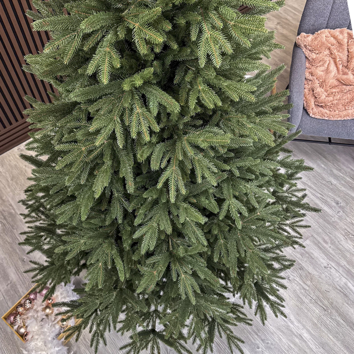 Brad artificial Christmas Deluxe, Alpine, verde, integral 3D, 230 cm [3]