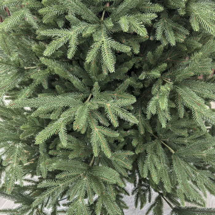 Brad artificial Christmas Deluxe, Alpine, verde, integral 3D, 230 cm [7]
