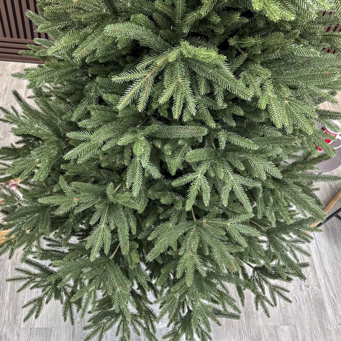 Brad artificial Christmas Deluxe, Alpine, verde, integral 3D, 230 cm [2]