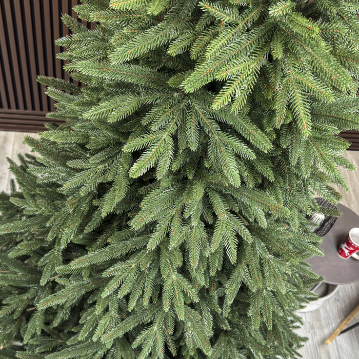 Brad artificial Christmas Deluxe, Alpine, verde, integral 3D, 250 cm [2]
