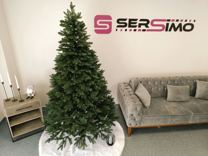 Brad artificial Christmas Deluxe by Sersimo, Belgia, 2D+3D, 180cm [9]