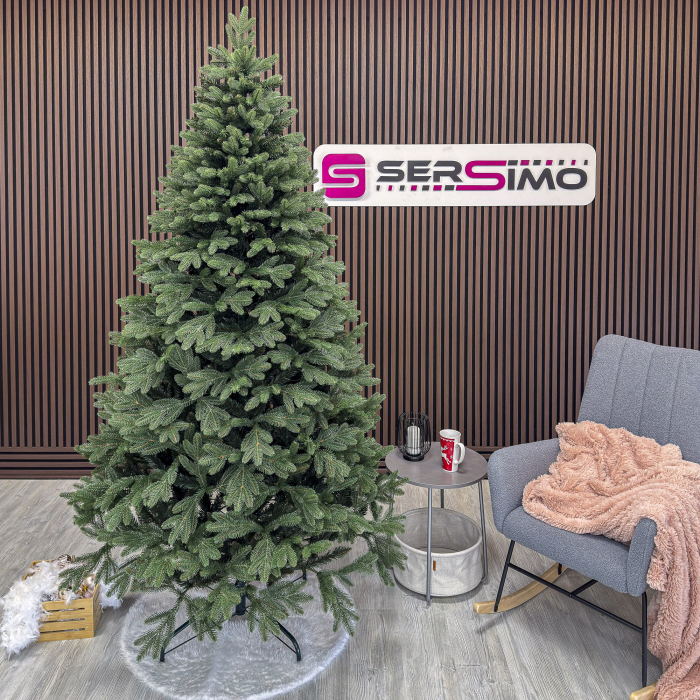 Brad artificial Christmas Deluxe by Sersimo, Belgia, 2D+3D, 230cm [4]