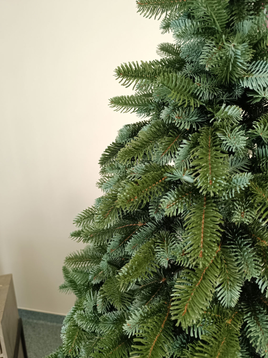 Brad artificial Christmas Deluxe, Canada argintiu, 3D,180cm [4]
