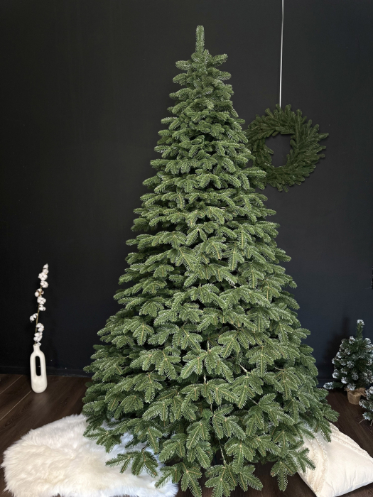 Brad artificial Christmas Deluxe by Sersimo, Canada verde, 3D, 210cm [2]