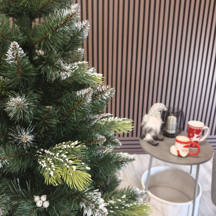 Brad artificial Christmas Deluxe, Diamant, 2D+3D, 150cm [7]