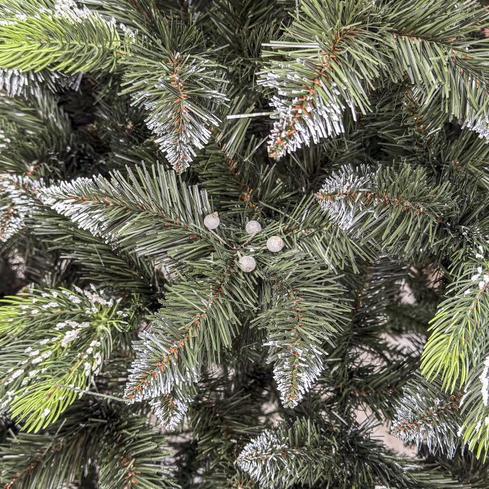 Brad artificial Christmas Deluxe, Diamant, 2D+3D, 250cm [6]