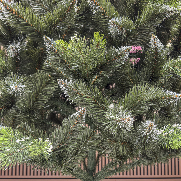 Brad artificial Christmas Deluxe, Diamant, 2D+3D, 250cm [4]