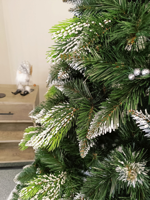 Brad artificial Christmas Deluxe, Diamant, 2D+3D, 250cm [11]