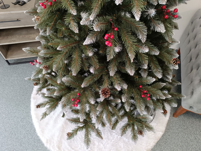 Brad artificial Christmas Deluxe, Frasin de Munte, 2D, 240cm [3]