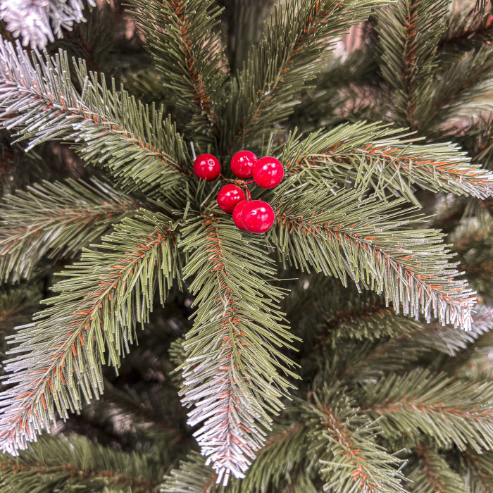 Brad artificial Christmas Deluxe, Frasin de Munte, 2D, 240cm [2]