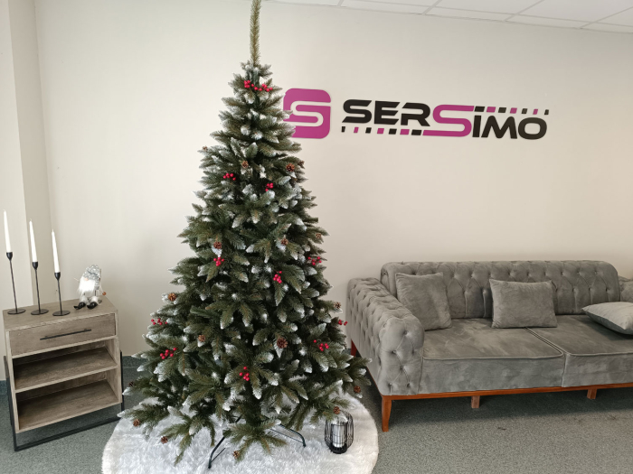Brad artificial Christmas Deluxe by Sersimo, Frasin de Munte, 2D, 240cm [8]