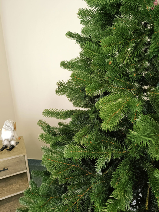Brad artificial Christmas Deluxe, Kovalivska verde, 3D, 230cm [4]