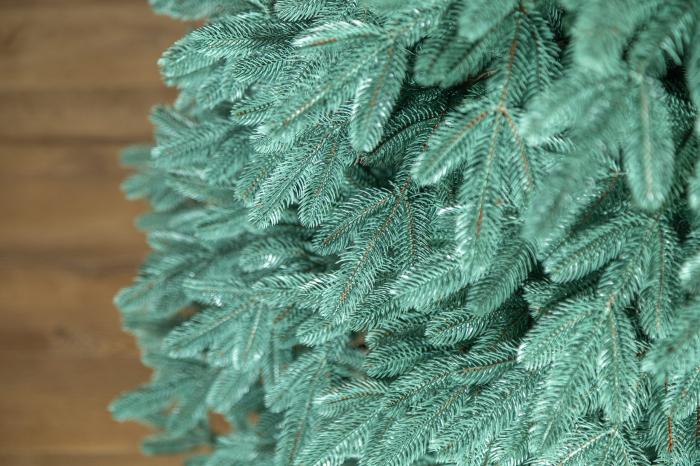 Brad artificial Christmas Deluxe, Laponia Select argintiu, integral 3D, 230cm [21]