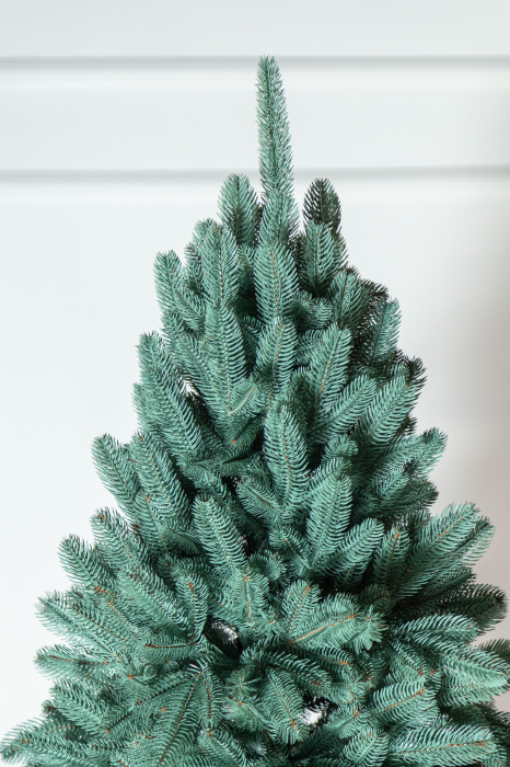 Brad artificial Christmas Deluxe, Laponia Select argintiu, integral 3D, 230cm [27]