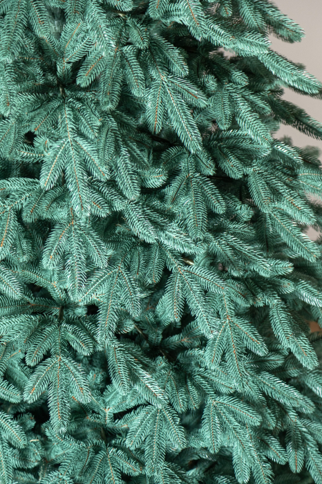 Brad artificial Christmas Deluxe, Laponia Select argintiu, integral 3D, 250cm [18]