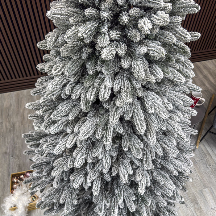 Brad artificial Christmas Deluxe, Laponia Select nins, integral 3D, 250cm [9]