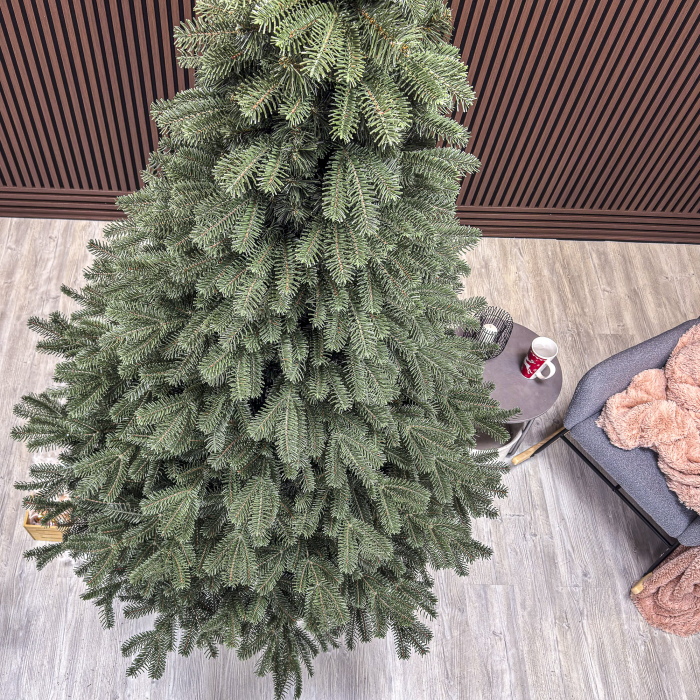 Brad artificial Christmas Deluxe, Norvegia verde, mix 2D+3D, 230 cm [8]