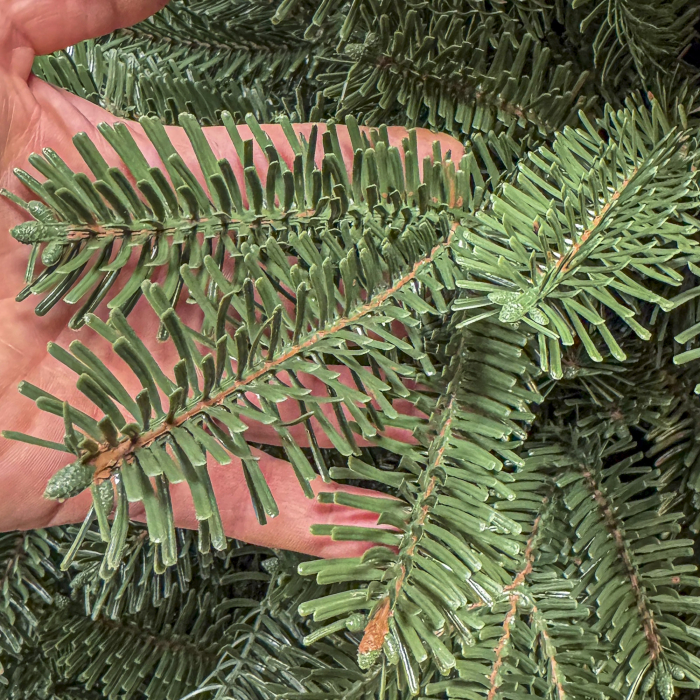 Brad artificial Christmas Deluxe, Norvegia verde, mix 2D+3D, 230 cm [4]