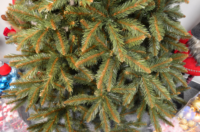 Brad artificial Christmas Deluxe, Royal, 220cm [2]