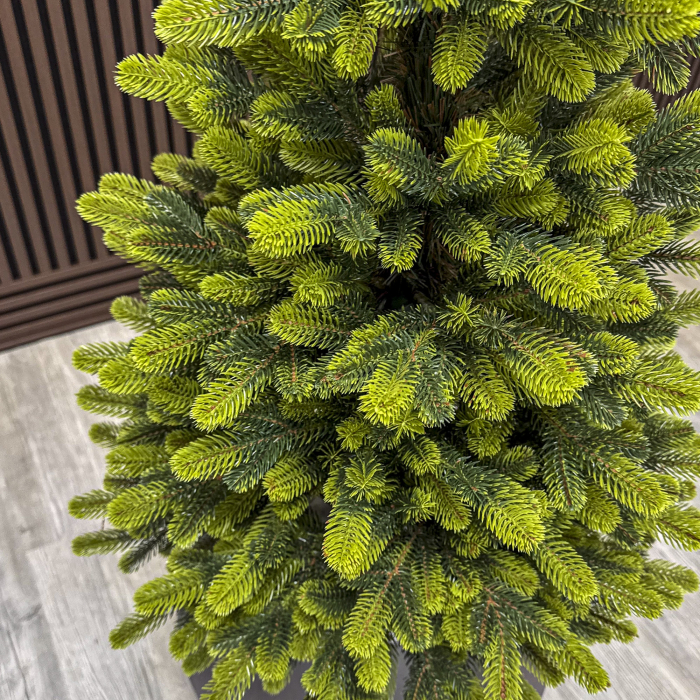 Brad artificial Christmas Deluxe by Sersimo, Viena Elite Spring in ghiveci, 3D, 110 cm [8]