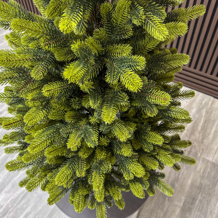 Brad artificial Christmas Deluxe by Sersimo, Viena Elite Spring in ghiveci, 3D, 110 cm [2]