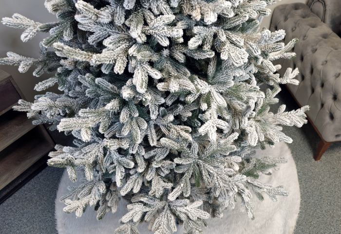 Brad artificial Christmas Deluxe, Viena Select nins, integral 3D, 210cm [7]
