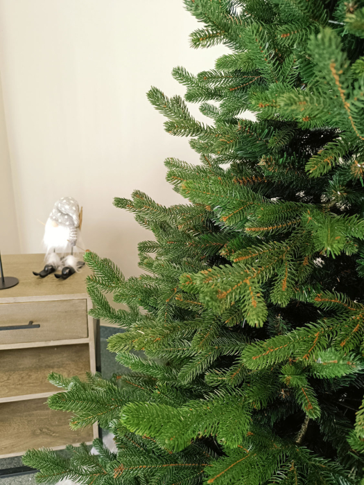 Brad artificial Christmas Deluxe, Viena Slim, 2D+3D, 180cm [6]